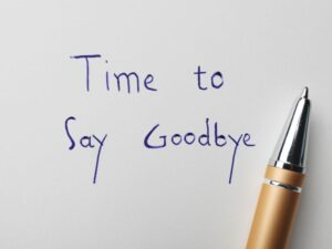Saying goodbye to my old job